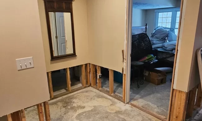 Grand Rapids Water Damage Before
